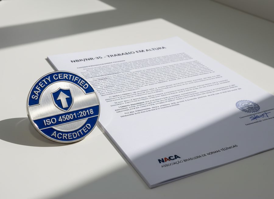 Certificação NBR NR-35 documentação