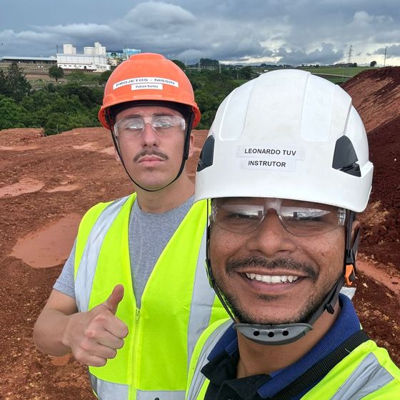 Trabalho real Protecwork — treinamento e inspeção 10